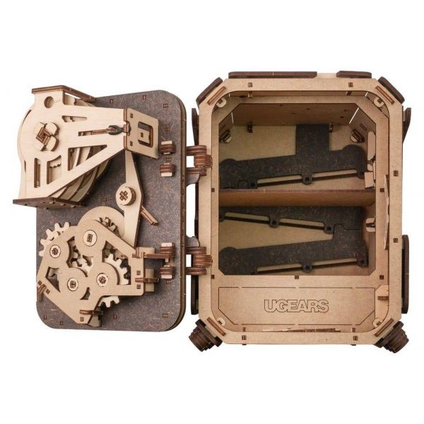 Ugears 3D Wooden Model Kit Safe Too 17 cm Additional Image 4
