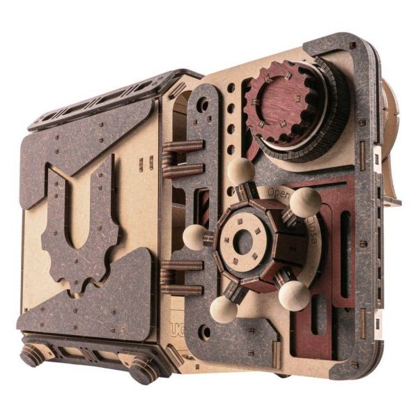Ugears 3D Wooden Model Kit Safe Too 17 cm Additional Image 5