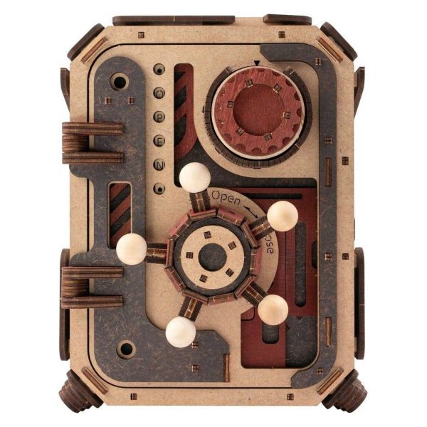 Ugears 3D Wooden Model Kit Safe Too 17 cm Additional Image 7