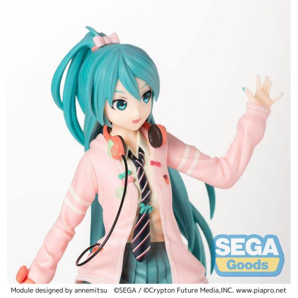 Hatsune Miku - Ribbon Girl SPM Figure (Vocaloid Hatsune Miku Project DIVA Arcade Future Tone) Additional Image 3