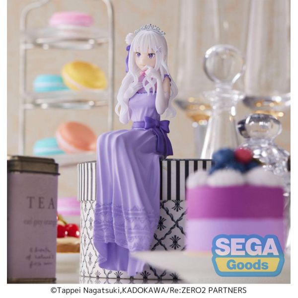 Emilia (Dressed-Up Party) PM Perching Figure (Re:Zero - Starting Life in Another World: Lost in Memories) Additional Image 2