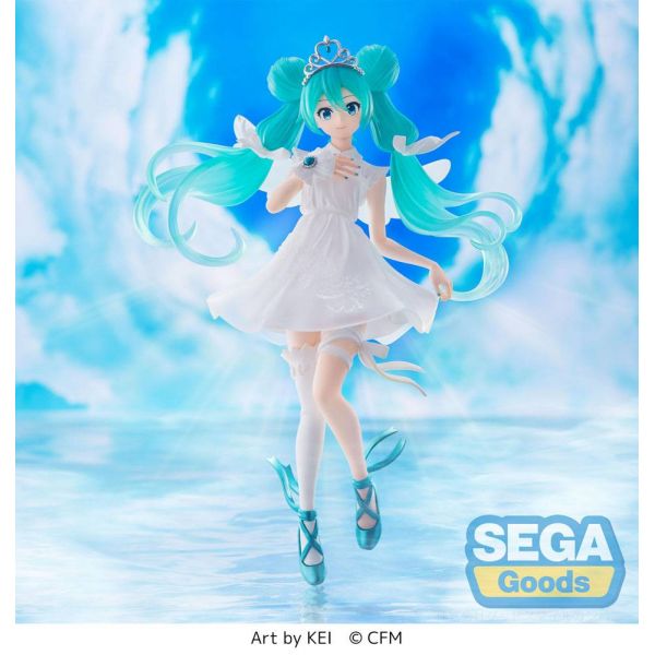Hatsune Miku 15th Anniversary KEI Ver. SPM Figure (Vocaloid Hatsune Miku) Additional Image 1