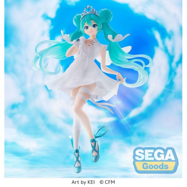 Hatsune Miku 15th Anniversary KEI Ver. SPM Figure (Vocaloid Hatsune Miku) Additional Image 2