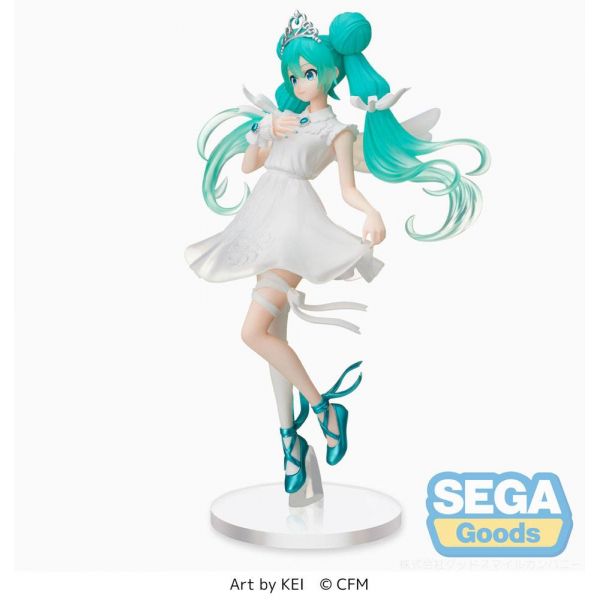 Hatsune Miku 15th Anniversary KEI Ver. SPM Figure (Vocaloid Hatsune Miku) Additional Image 5