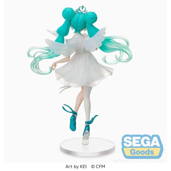 Hatsune Miku 15th Anniversary KEI Ver. SPM Figure (Vocaloid Hatsune Miku) Additional Image 6