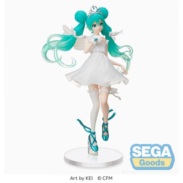 Hatsune Miku 15th Anniversary KEI Ver. SPM Figure (Vocaloid Hatsune Miku) Additional Image 7