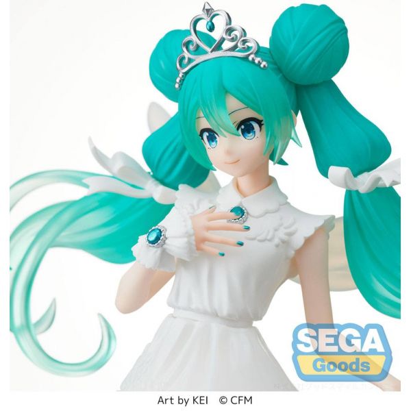Hatsune Miku 15th Anniversary KEI Ver. SPM Figure (Vocaloid Hatsune Miku) Additional Image 8