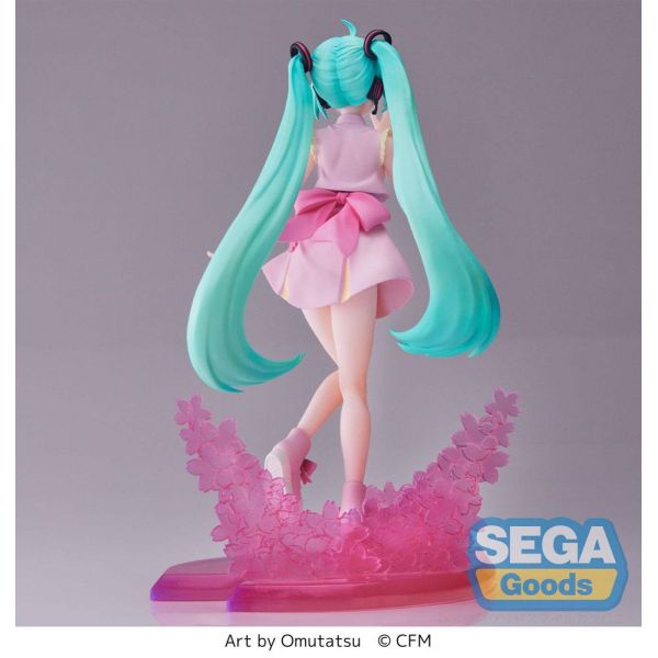 Luminasta Sakura Miku Omutatsu Ver. Statue (Hatsune Miku) Additional Image 2