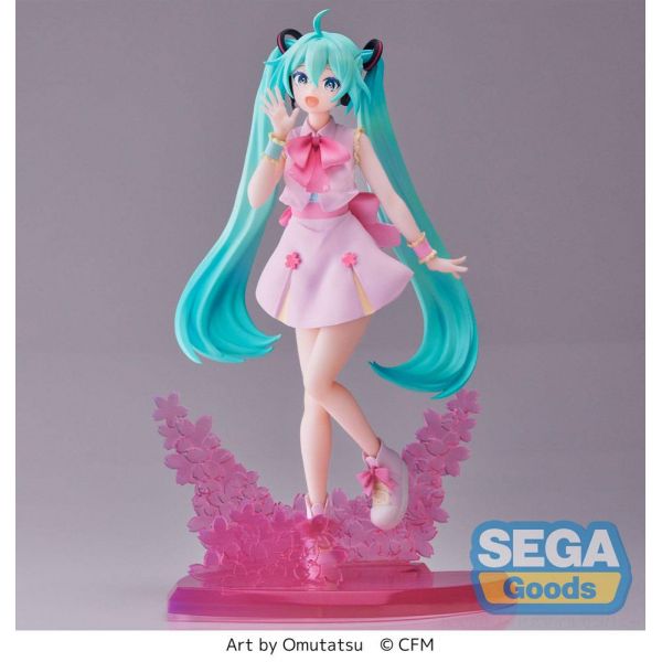Luminasta Sakura Miku Omutatsu Ver. Statue (Hatsune Miku) Additional Image 3