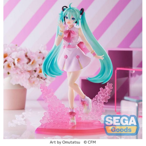 Luminasta Sakura Miku Omutatsu Ver. Statue (Hatsune Miku) Additional Image 4