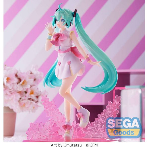Luminasta Sakura Miku Omutatsu Ver. Statue (Hatsune Miku) Additional Image 5
