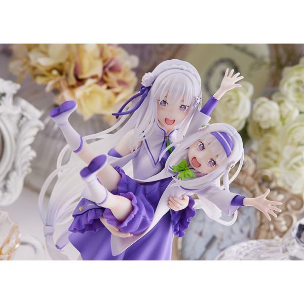 Emilia & Childhood Emilia Statue (Re:Zero Starting Life in Another World) Additional Image 6