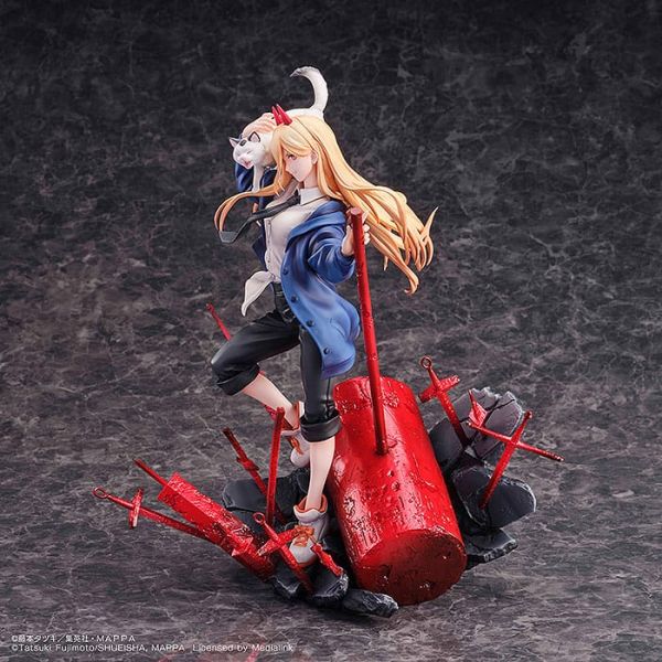 Power & Meowy Statue (Chainsaw Man) Additional Image 1