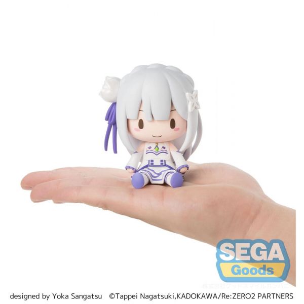 Fuwa Petit Chibi Figure Emilia (Re:Zero Starting Life in Another World) Additional Image 5