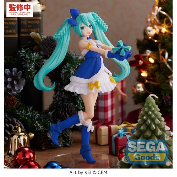 High Premium Hatsune Miku Sapphire Christmas Ver. (Character Vocal Series 01: Hatsune Miku) Additional Image 1