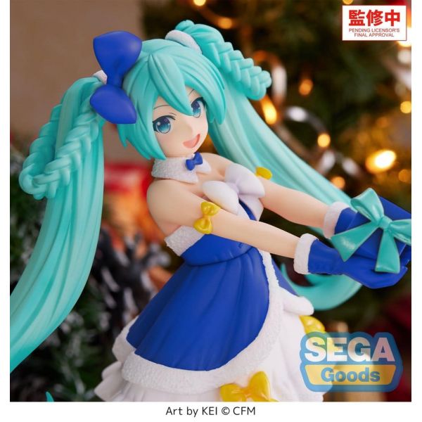 High Premium Hatsune Miku Sapphire Christmas Ver. (Character Vocal Series 01: Hatsune Miku) Additional Image 4