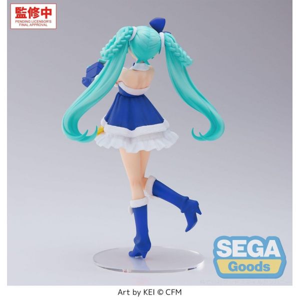 High Premium Hatsune Miku Sapphire Christmas Ver. (Character Vocal Series 01: Hatsune Miku) Additional Image 5