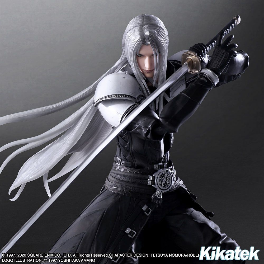 sephiroth statue with wing