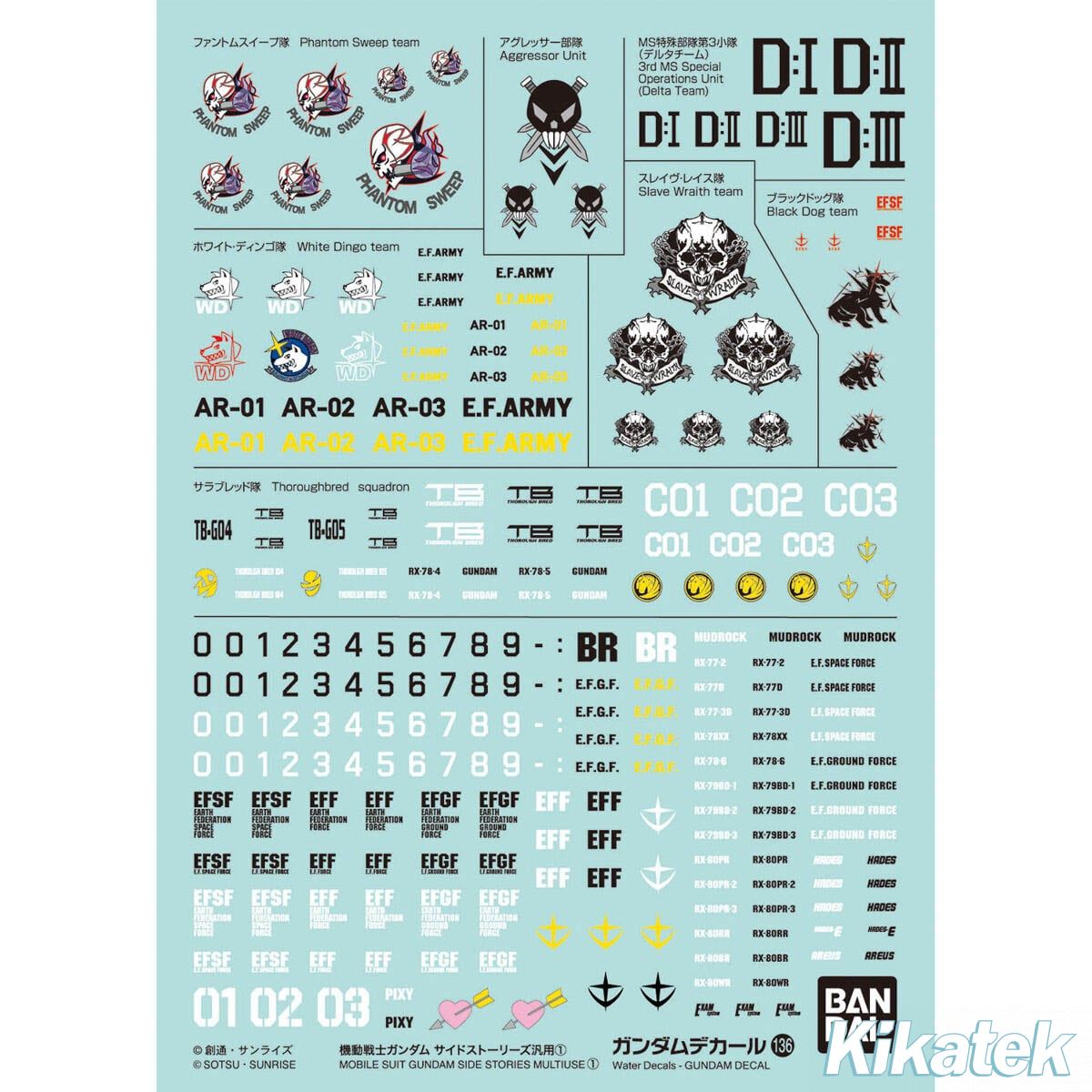 2-Pack Multi-Purpose Twinkling Stickers For Gundam Models (MG, PG, HG) – Add Some Sparkle! 3 thumbnail image