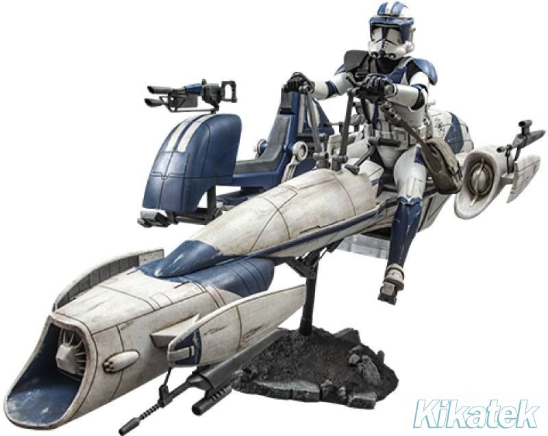 Heavy Weapons Clone Trooper & BARC Speeder with Sidecar 1/6 ...