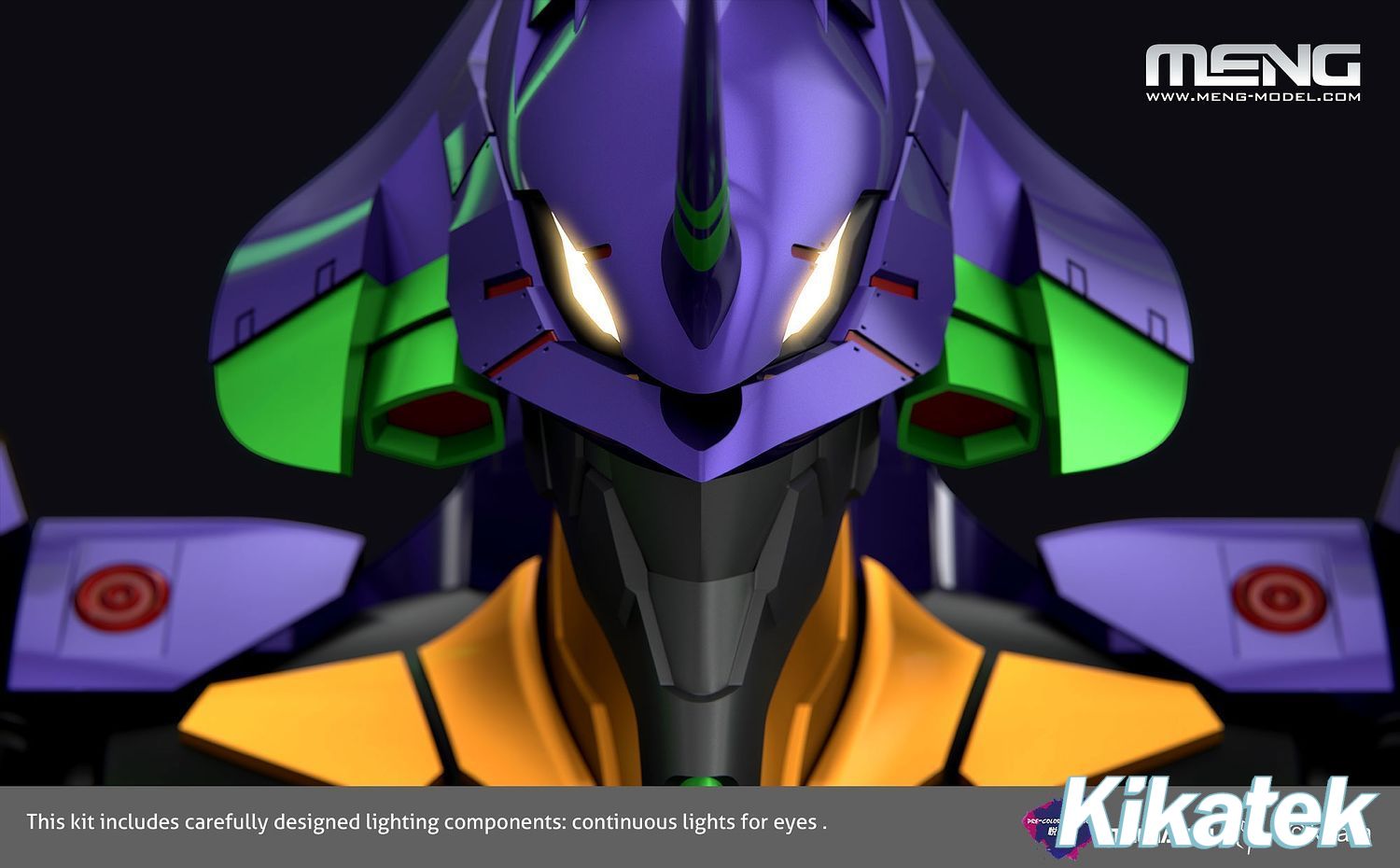 MENG Evangelion Unit01 Model Kit (PrePainted Edition) Kikatek UK