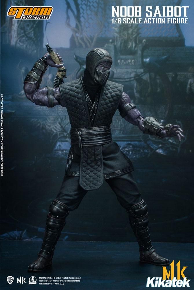 Noob Saibot Action Figure (Mortal Kombat) Kikatek UK