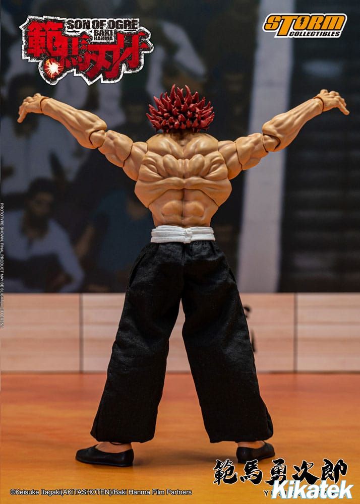 Yujiro Hanma Action Figure (Baki) Kikatek UK