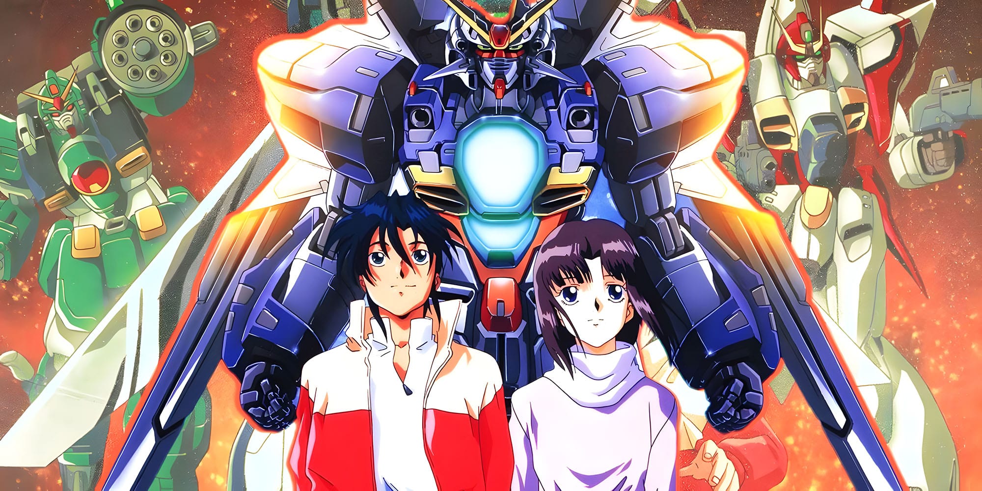 Art work from the 1996 TV anime series