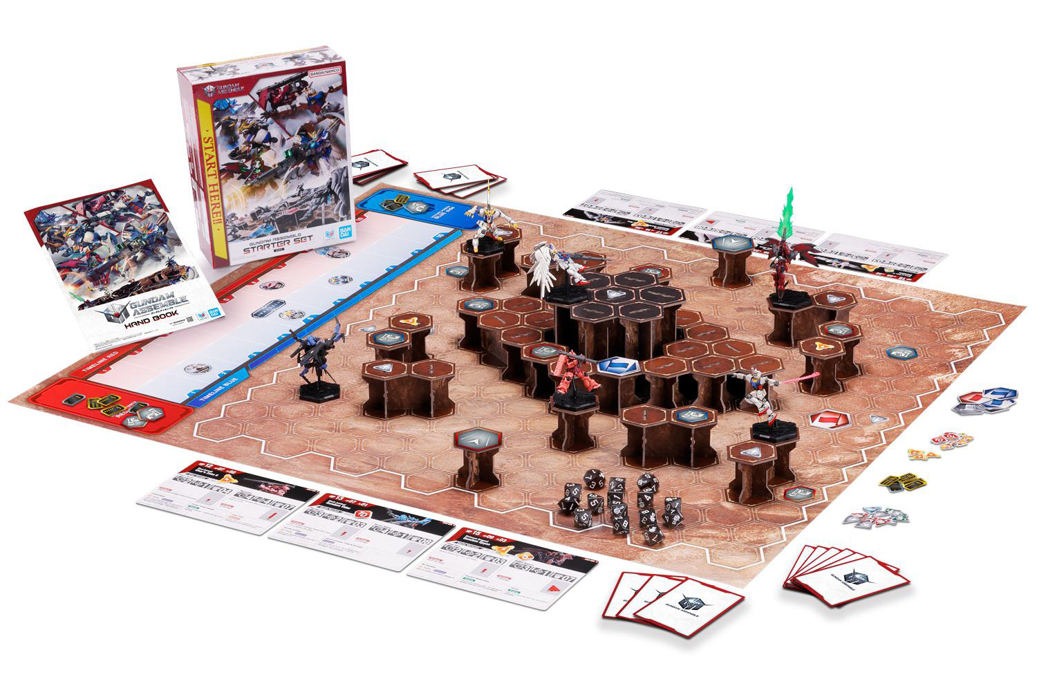 Image of the Gundam Assemble Starter Set