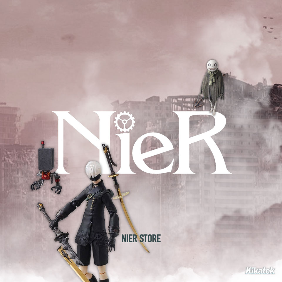 Promotional Banner for NieR Collectibles Store