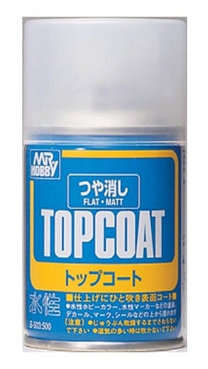 Image of Mr Hobby flat matt top coat