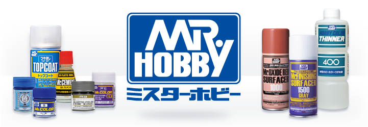 Mr Hobby paint products