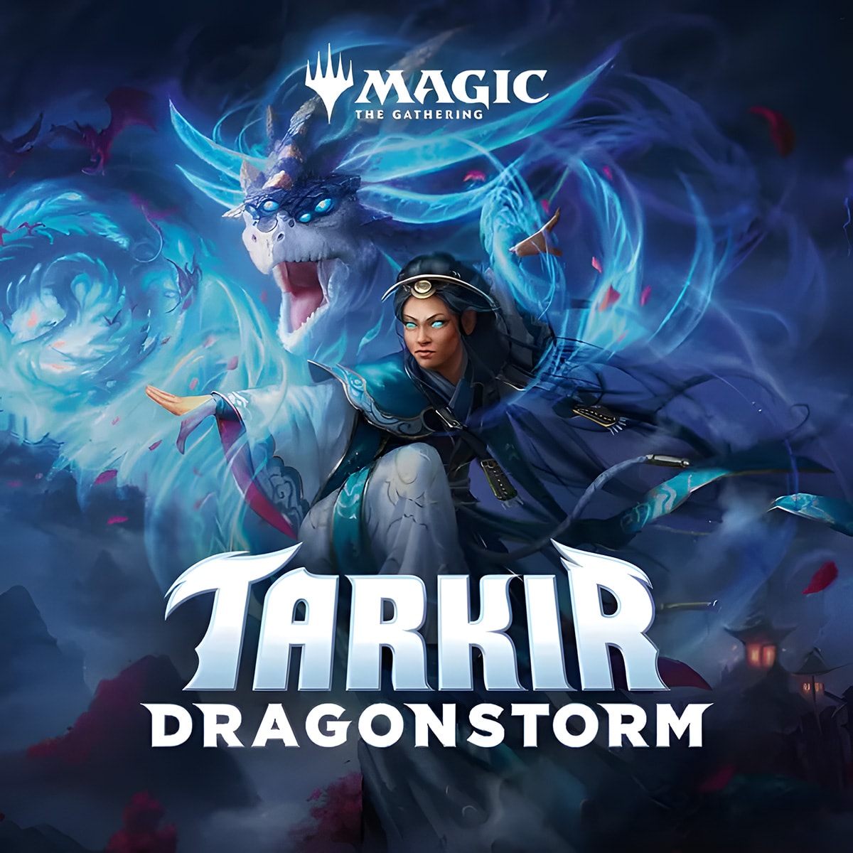 Promotional Banner for The Magic the Gathering: Tarkir Dragonstorm set is here
