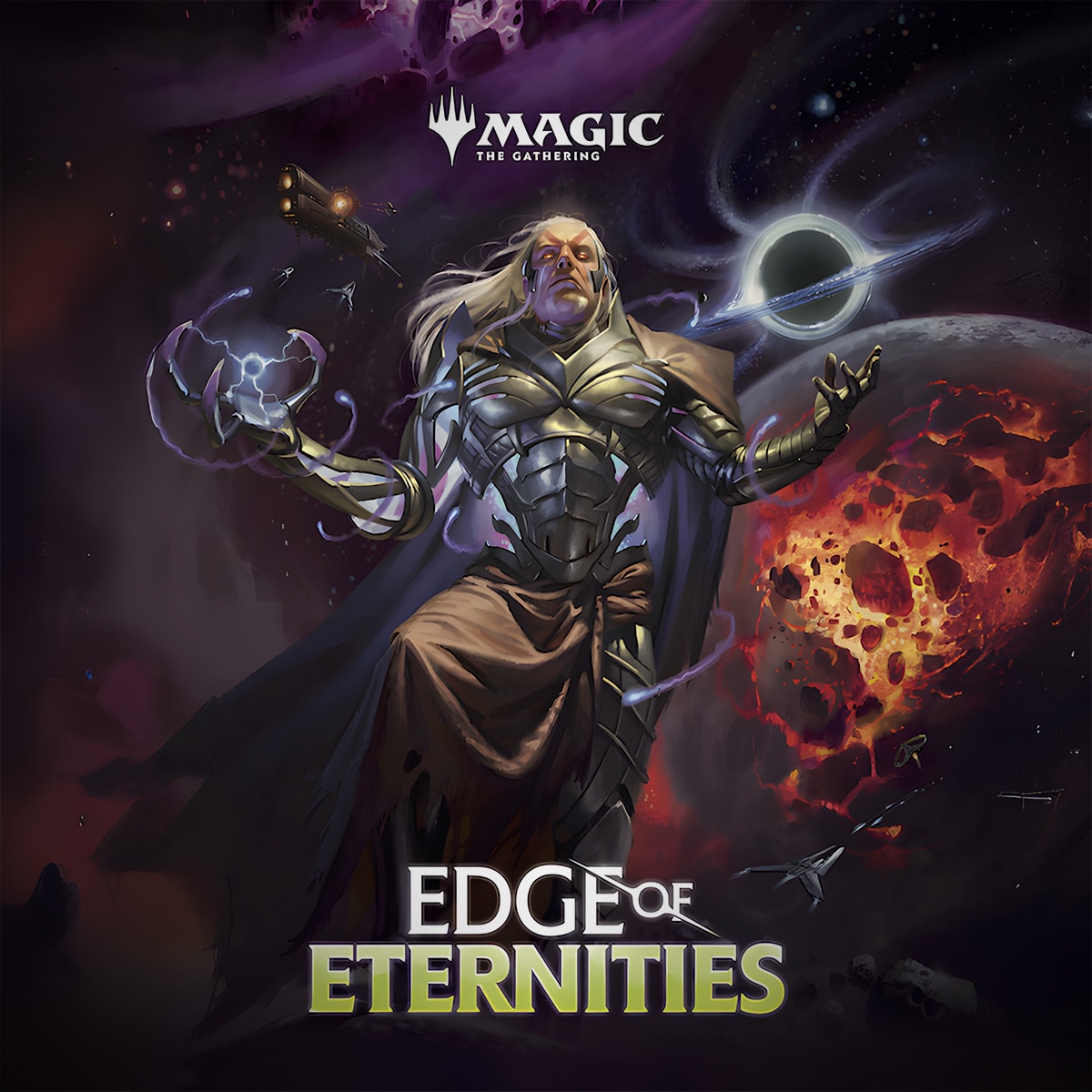 Promotional Banner for The Magic the Gathering: Edge of Eternities set is now available
