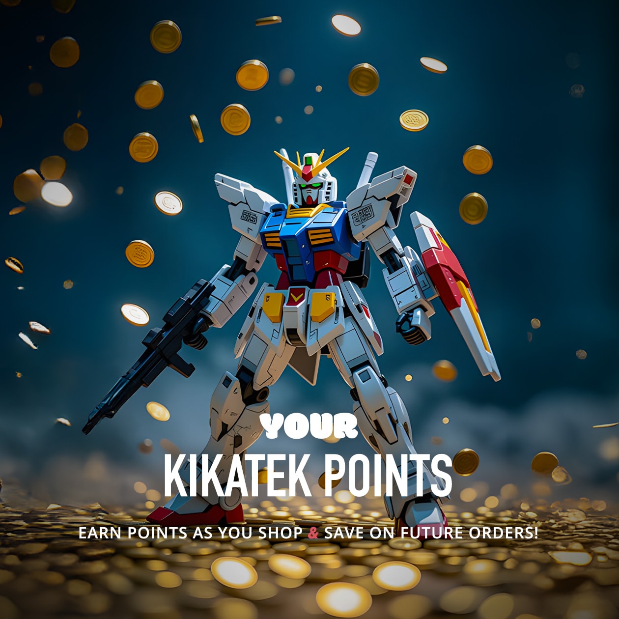 Promotional Banner for Welcome to Your Kikatek Points! Earn as you shop