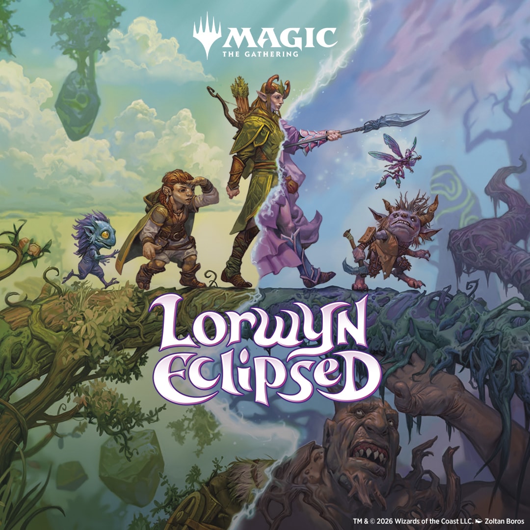 Promotional Banner for Magic the Gathering Lorwyn Eclipsed is here